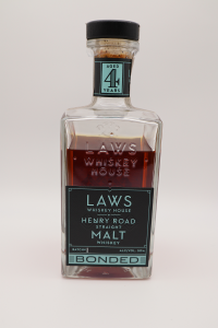 Laws Whiskey House Bonded Henry Road Malt Whiskey